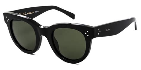 Celine CL41053/S Baby Audrey 807/1E Sunglasses in Black 